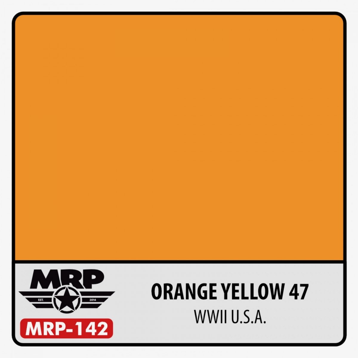 Peinture MR. Paint MRP-142 ORANGE JAUNE 47 30 ml