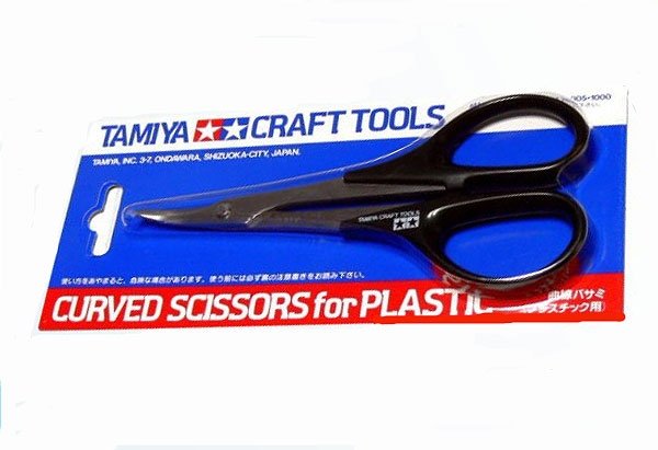 Ciseaux courbes Tamiya 74005
