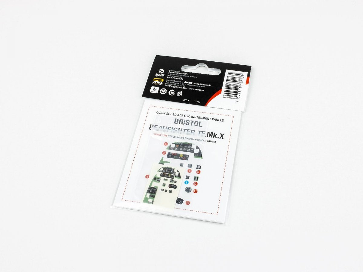 Red Fox Studio QS-48064 Bristol Beaufighter TF.Mk.X Tamiya 1/48 – immagine 2