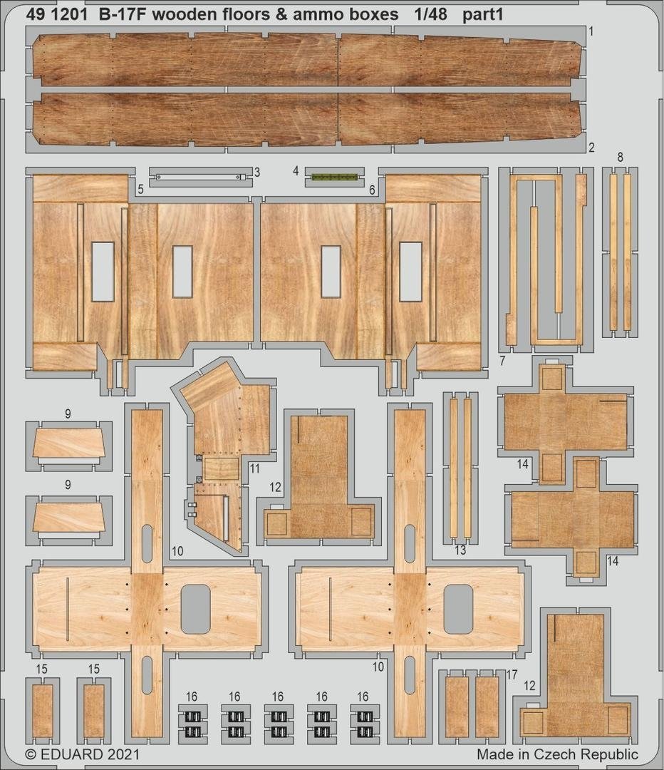 Eduard BIG49300 B-17F partie III HKM 1/48 – image 2