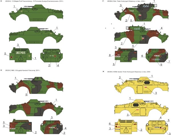 ToRo Modèle 35D53 - Voiture blindée de reconnaissance BRDM en service en Pologne - vol.1 1/35 – immagine 3