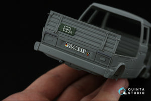 Intérieur imprimé en 3D et coloré sur papier décalcomanie (Takom) pour la famille VW T3 de la Bundeswehr (Quinta Studio QD35138) à l&amp;#39;échelle 1/35  – image 7