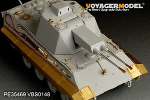 Maquette Voyager PE35469, char allemand E-75 FlaKpanzer de la Seconde Guerre mondiale pour TRUMPETER 01539, échelle 1/35 – Bild 10