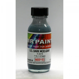 Peinture MR. Paint MRP-093 US Gris foncé modifié FS36176 F-15C, F-22 Raptor 30 ml – image 2
