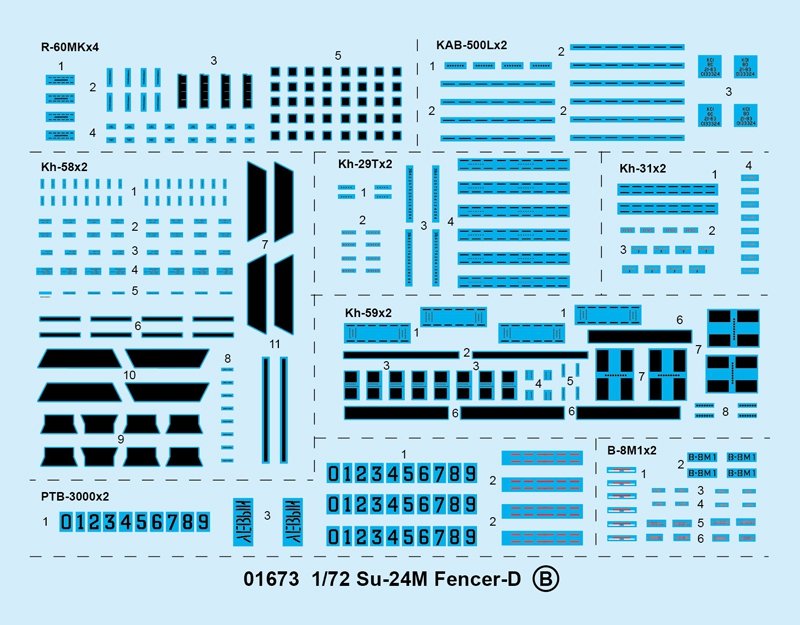 Trompette 01673 Su-24M Fencer-D – immagine 5