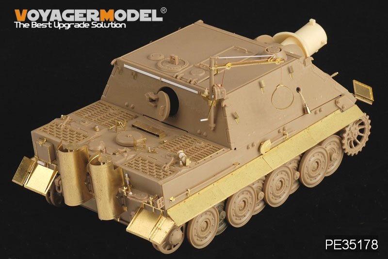 Maquette Voyager PE35178 Sturmtiger allemand de la Seconde Guerre mondiale pour Tamiya 35177 au 1/35 – immagine 4
