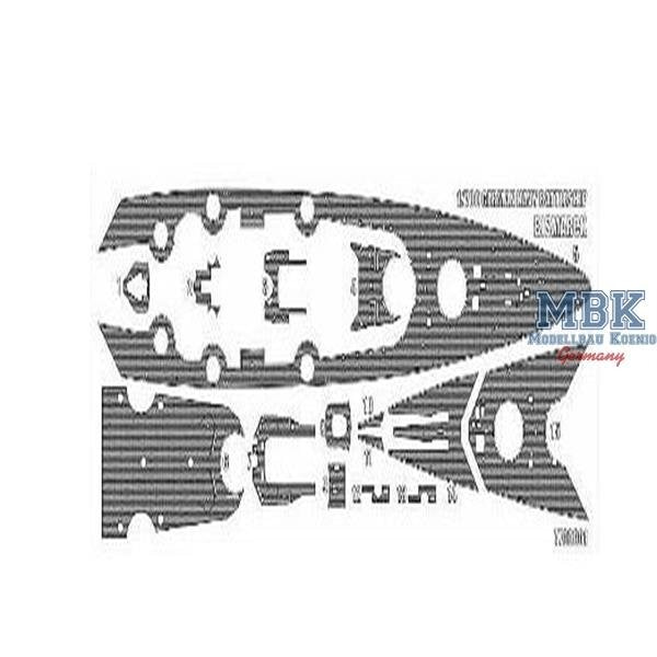 Maquette FlyHawk FH700311 Cuirassé Bismarck (pour Trumpeter 05711) 1/700 – imagen 2