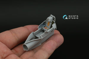 Intérieur imprimé en 3D et coloré sur papier décalcomanie Quinta Studio QD72224 Su-17M4/Su-22M4 (Modelsvit) 1/72  – Bild 11