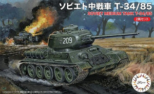 Fujimi 762425 Char moyen soviétique T-34/85 1/76