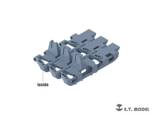 ET Model P35-044 WWII German Pz.Kpfw.III/IV Ostketten Chenille fonctionnelle imprimée en 3D à l&amp;#39;échelle 1/35 – immagine 5