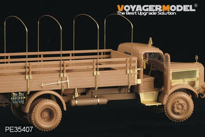 Camion allemand Benz L4500A de la Seconde Guerre mondiale, maquette Voyager PE35407 pour Zvezda 02312, échelle 1/35 – immagine 7