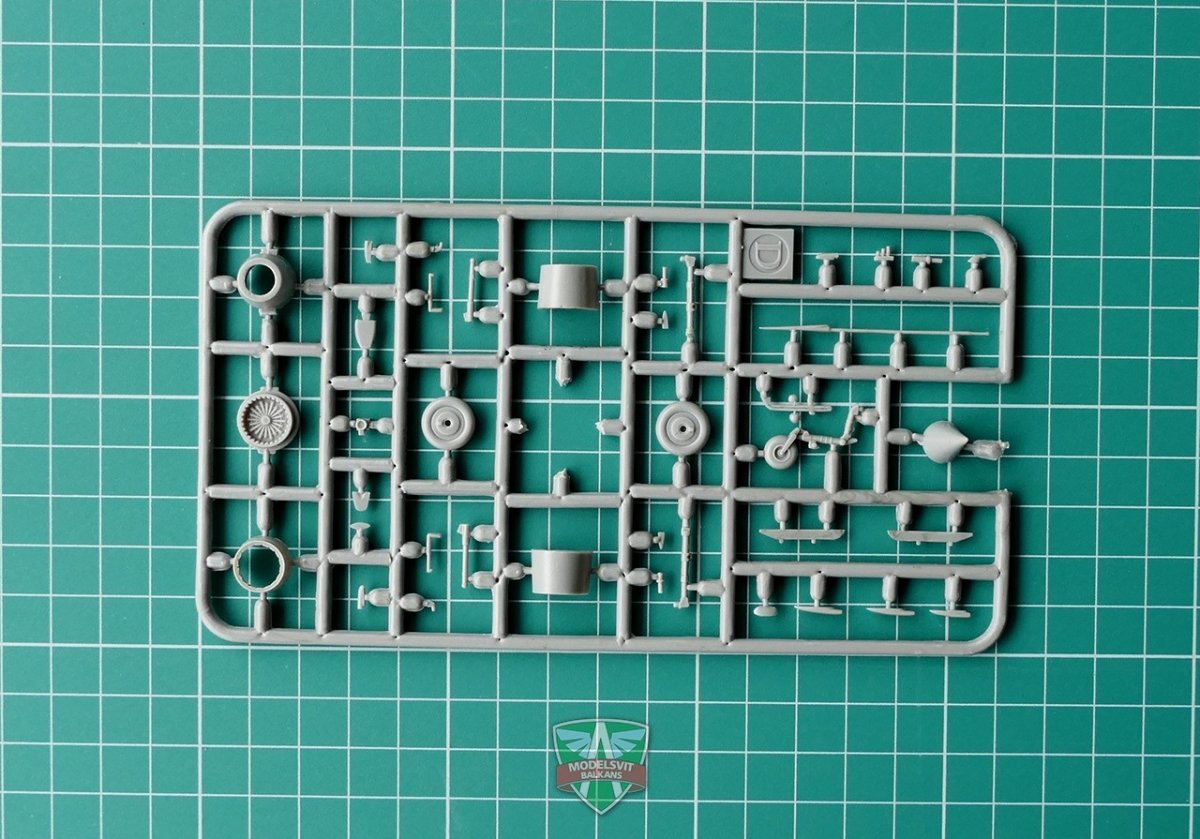 Modelsvit 72003 Analog A-144-1 (Prototype MiG21 n° 1) 1/72 – imagen 4