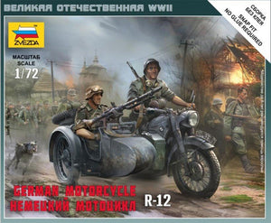 Zvezda 6142 Moto allemande R-12 (1/72)