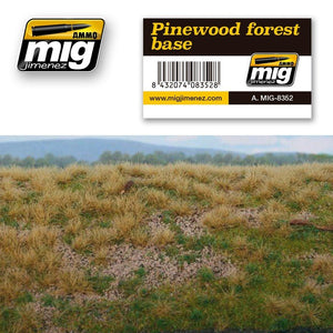 Munitions de Mig Jimenez 8352 Base Forêt de Pins (230x130mm)