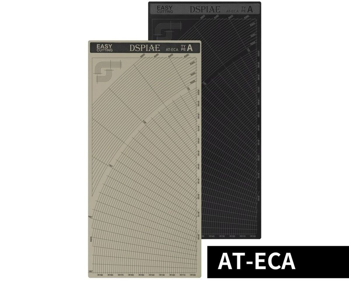 Tapis de découpe pour ruban de masquage DSPIAE AT-ECA type A, 110x233 mm (motifs en arc)