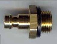 Harder &amp;amp; Steenbeck 106253 male connector 5.0mm thread 1/4&amp;quot;