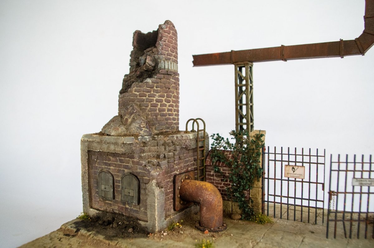 RT-Diorama 35304 Socle de diorama : « Moulin Grudinin Stalingrad » 1/35  – Bild 9