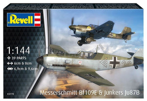 Revell 03770 Messerschmitt Bf109E - Junkers Ju87B Stuka 1/144  – image 2