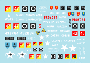 Star Decals 35-C1168 Mélange Commonwealth - Guerre de Corée 1950-53 1/35 – image 3