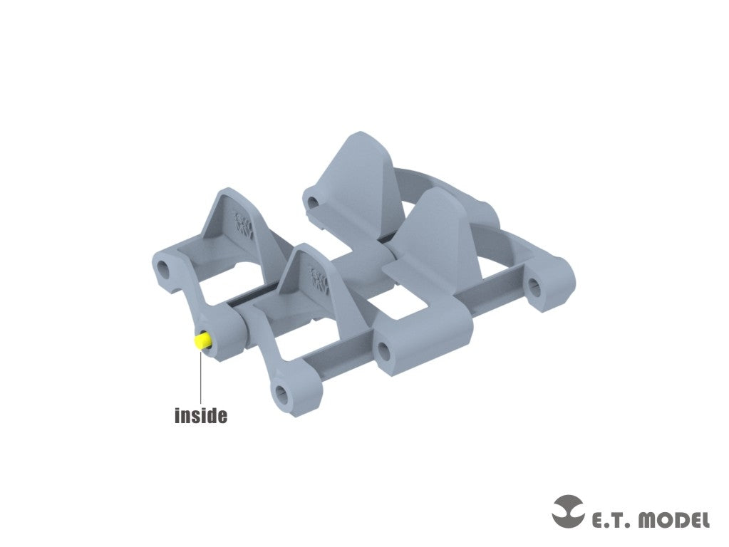 Chenilles fonctionnelles (impression 3D) pour maquettes DRAGON/HOBBYBOSS/TAKOM au 1/35 (ET Model P35-400, Seconde Guerre mondiale) – immagine 2