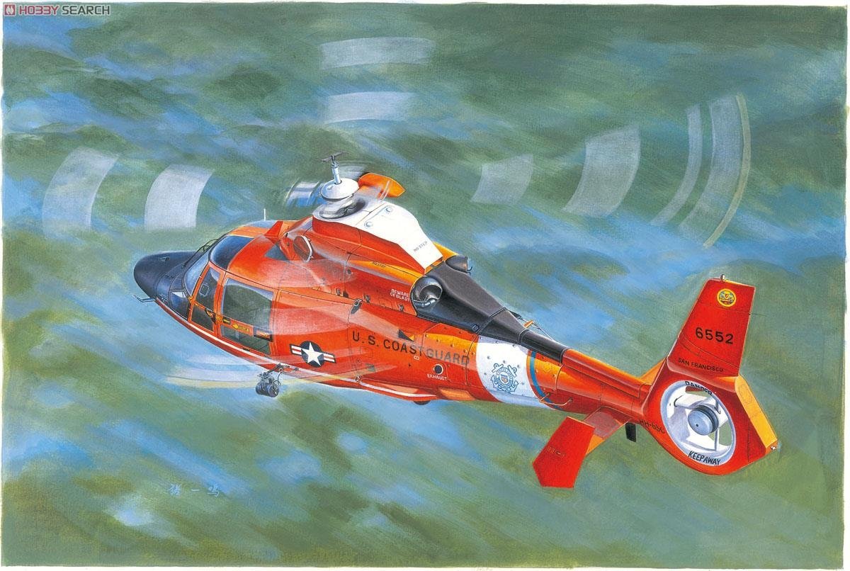 Trumpeter 05107 Hélicoptère HH-65C Dolphin de la Garde côtière américaine, échelle 1/35  – image 2