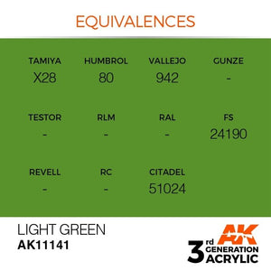 AK Interactive AK11141 VERT CLAIR – STANDARD 17 ml – imagen 3
