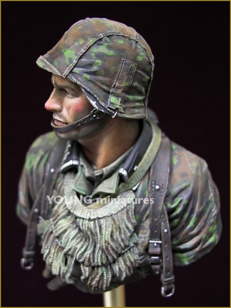 Young Miniatures YM1840 Waffen SS allemands, bataille de Koursk 1943, échelle 1/10  – Bild 2