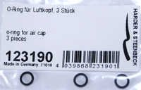 Joint de corps de buse Harder &amp; Steenbeck 123190 H&amp;S (lot de 3)
