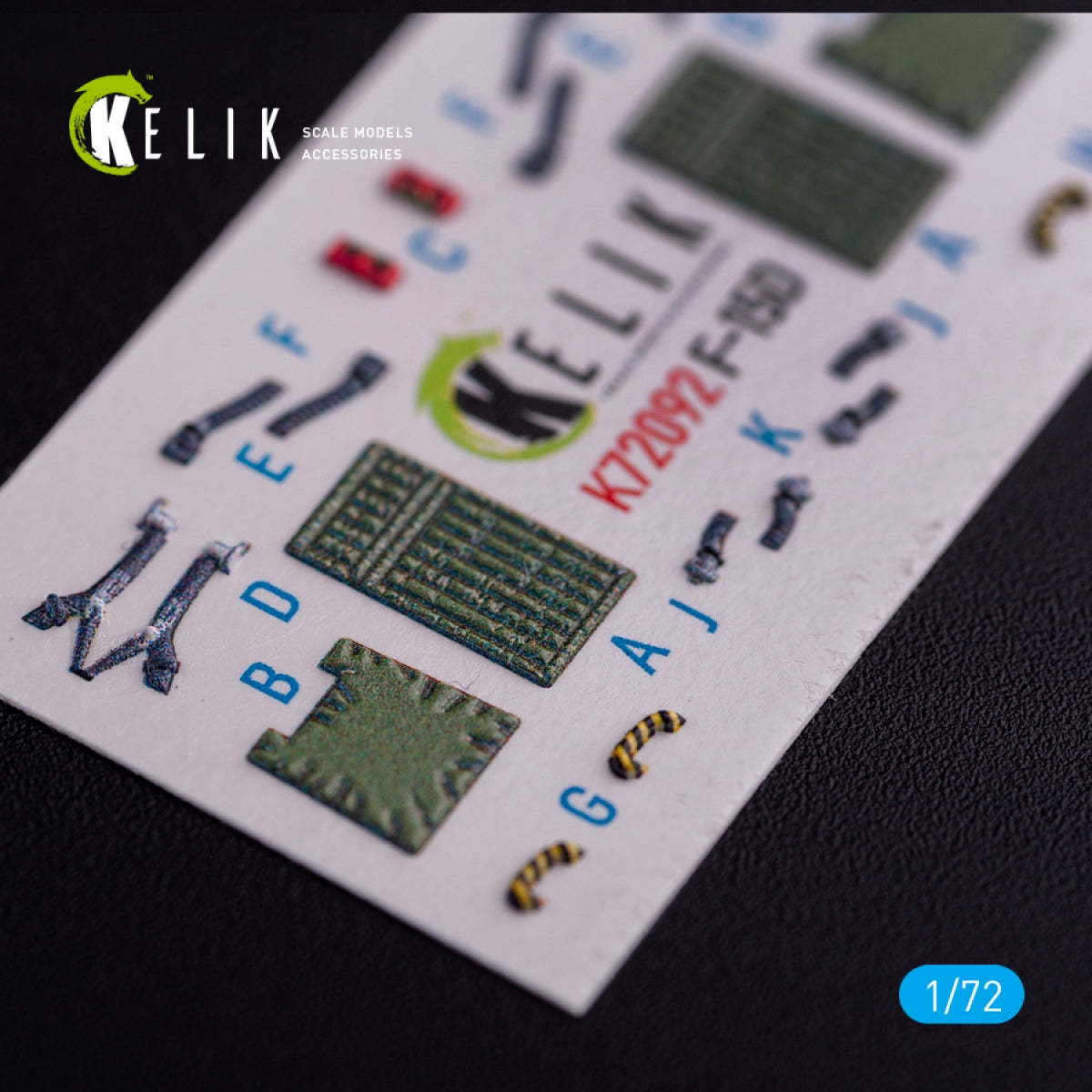 KELIK K72092 F-15D - décalcomanies 3D intérieures pour kit FineMolds au 1/72 – Bild 5