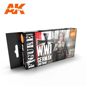AK Interactive AK11629 UNIFORMES ALLEMANDS DE LA PREMIÈRE GUERRE MONDIALE