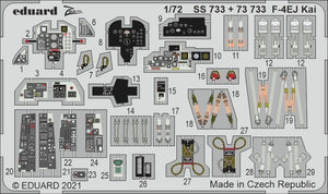Eduard SS733 F-4EJ Kai pour FINE MOLDS 1/72