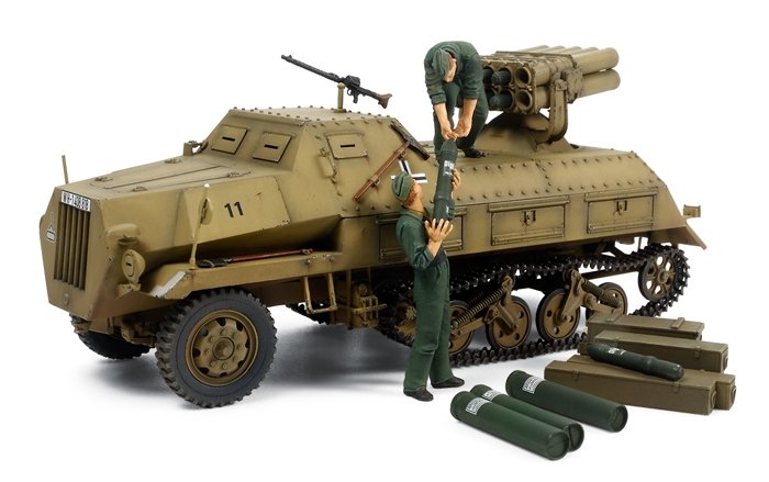 Tamiya 37017 Lance-roquettes automoteur allemand Sd.Kfz.4/1 Panzerwerfer 42 (1/35) – immagine 2