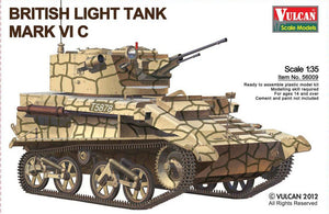 VULCAN 56009 Char léger britannique Mk.VI C (1/35)