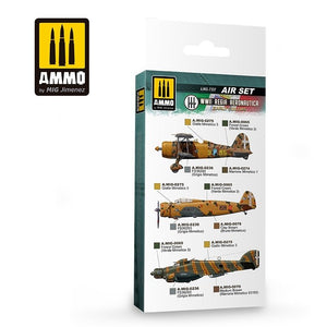 Munitions pour Mig Jimenez 7237 WWII Regia Aeronautica – Premières couleurs 6x17ml – image 2