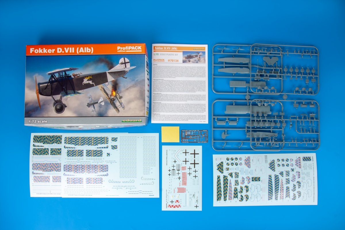 Eduard 70134 Fokker D. VII (Alb) 1/72 – image 11