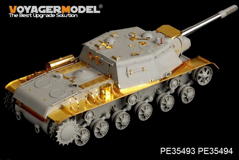 Maquette Voyager PE35493, SU-152 soviétique de la Seconde Guerre mondiale (version de base, fin de production) pour TRUMPETER 05568, échelle 1/35 – Bild 2