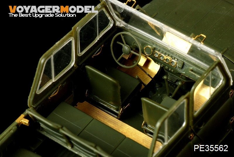 Maquette Voyager PE35562 Véhicule tout-terrain soviétique moderne UAZ-469 pour TRUMPETER 02327 1/35 – image 2