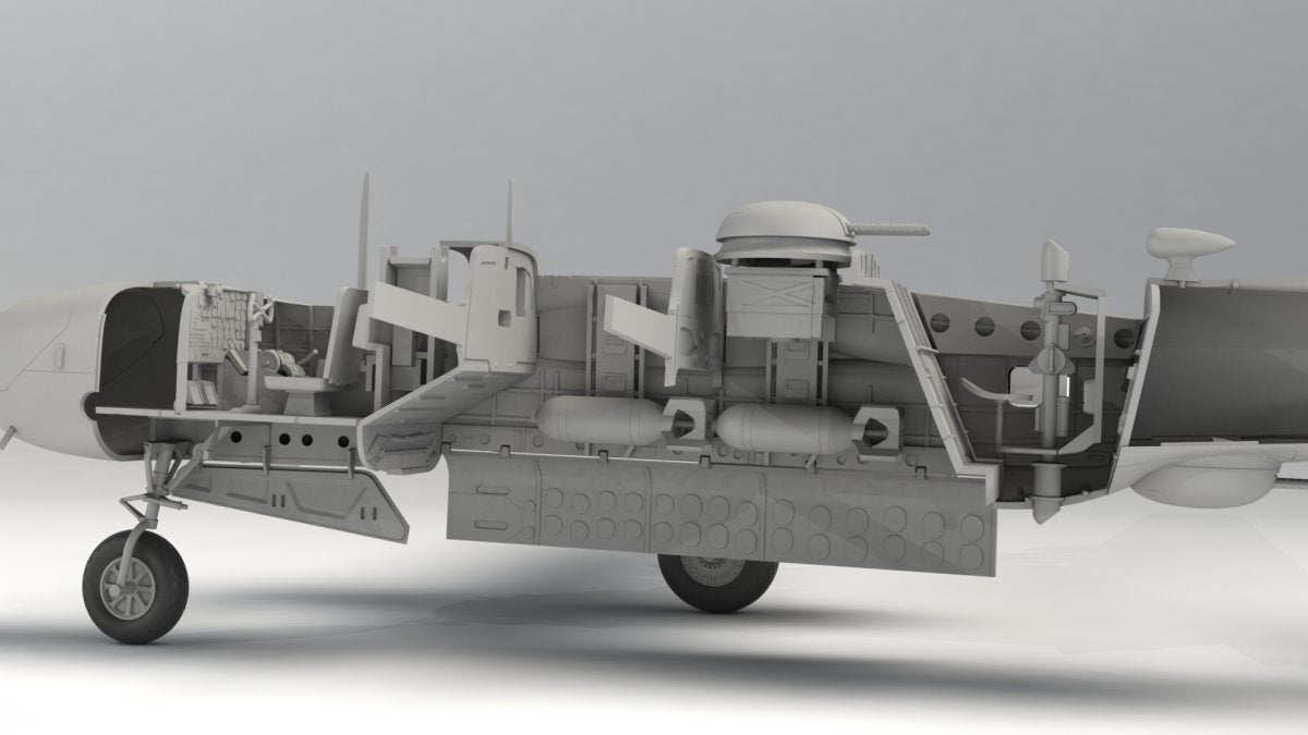 ICM 48285 A-26B Invader, théâtre d&amp;#39;opérations du Pacifique, bombardier américain de la Seconde Guerre mondiale, échelle 1/48  – image 4