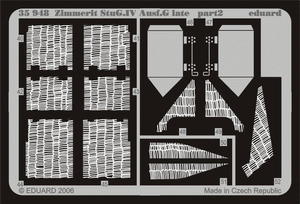 Eduard 35948 Zimmerit StuG. IV Ausf. G fin 1/35 Dragon – immagine 2