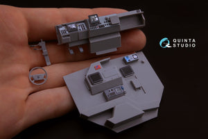 Intérieur imprimé en 3D et coloré sur papier décalcomanie pour le MRAP Typhoon-K de Quinta Studio QD35008 (pour kit Takom) à l&amp;#39;échelle 1/35 – Bild 4