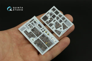 Intérieur du F-14B Quinta Studio QDS-32099 imprimé en 3D et coloré sur papier décalcomanie (Trumpeter) (Petite version) 1/32 – immagine 8