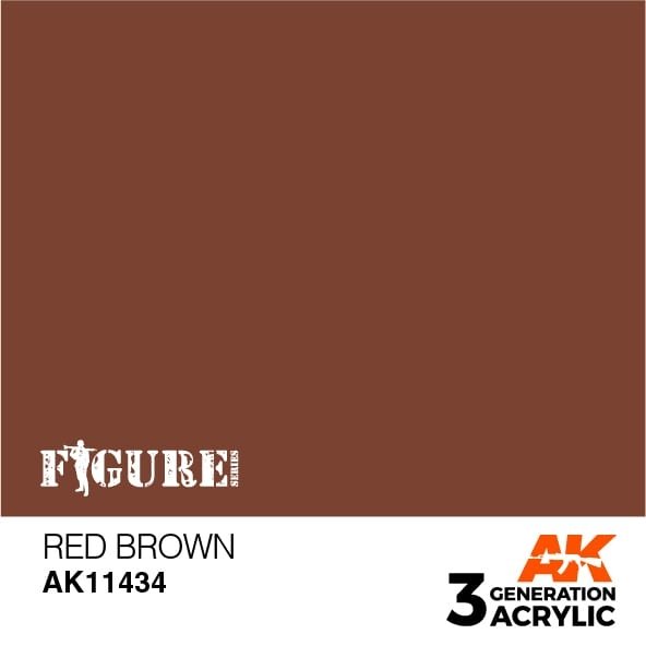 AK Interactive AK11434 Rouge Brun 17 ml