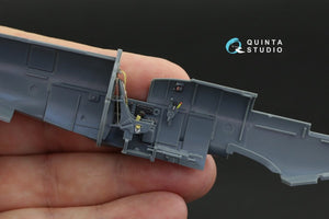 Intérieur imprimé en 3D et coloré sur papier décalcomanie (Eduard) Quinta Studio QD48121 Spitfire Mk.XVI 1/48  – image 11