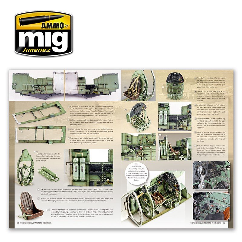 AMMO de Mig Jimenez 4515-ENG Le magazine Weathering - Numéro 16 - INTÉRIEURS (Anglais) – Bild 3