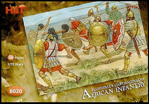 Hat 8020 Carthaginians - African Infantry 1/72