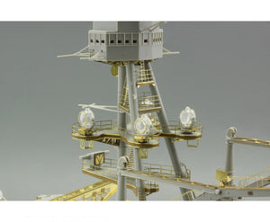 Eduard 53112 USS Arizona partie 6 - superstructure TRUMPETER 1/200 – image 8