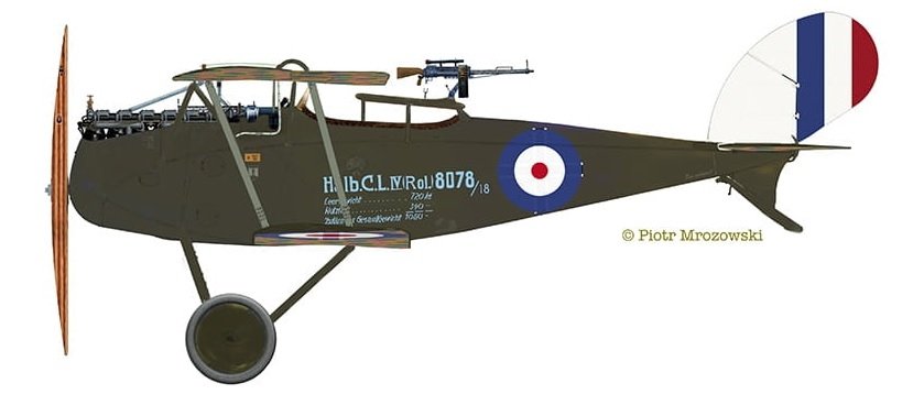 Mirage-Hobby 481403 HALBERSTADT CL.IV Guerre polono-soviétique / Forces d&amp;#39;occupation de la RAF 1919 1/48 – image 4