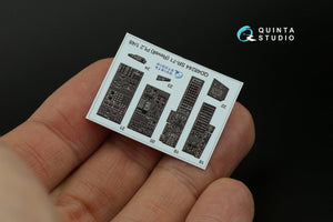 Intérieur imprimé en 3D et coloré sur papier décalcomanie Quinta Studio QD48244 SR-71A (Revell) 1/48 – immagine 13