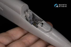 Intérieur imprimé en 3D et coloré sur papier décalcomanie Quinta Studio QD48064 Mitsubishi F-1 (Hasegawa) 1/48 – immagine 9