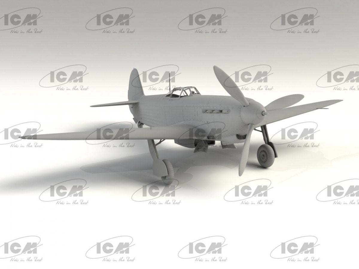 ICM 32090 Yak-9T, WWII Soviet fighter 1/32 – zdjęcie 3